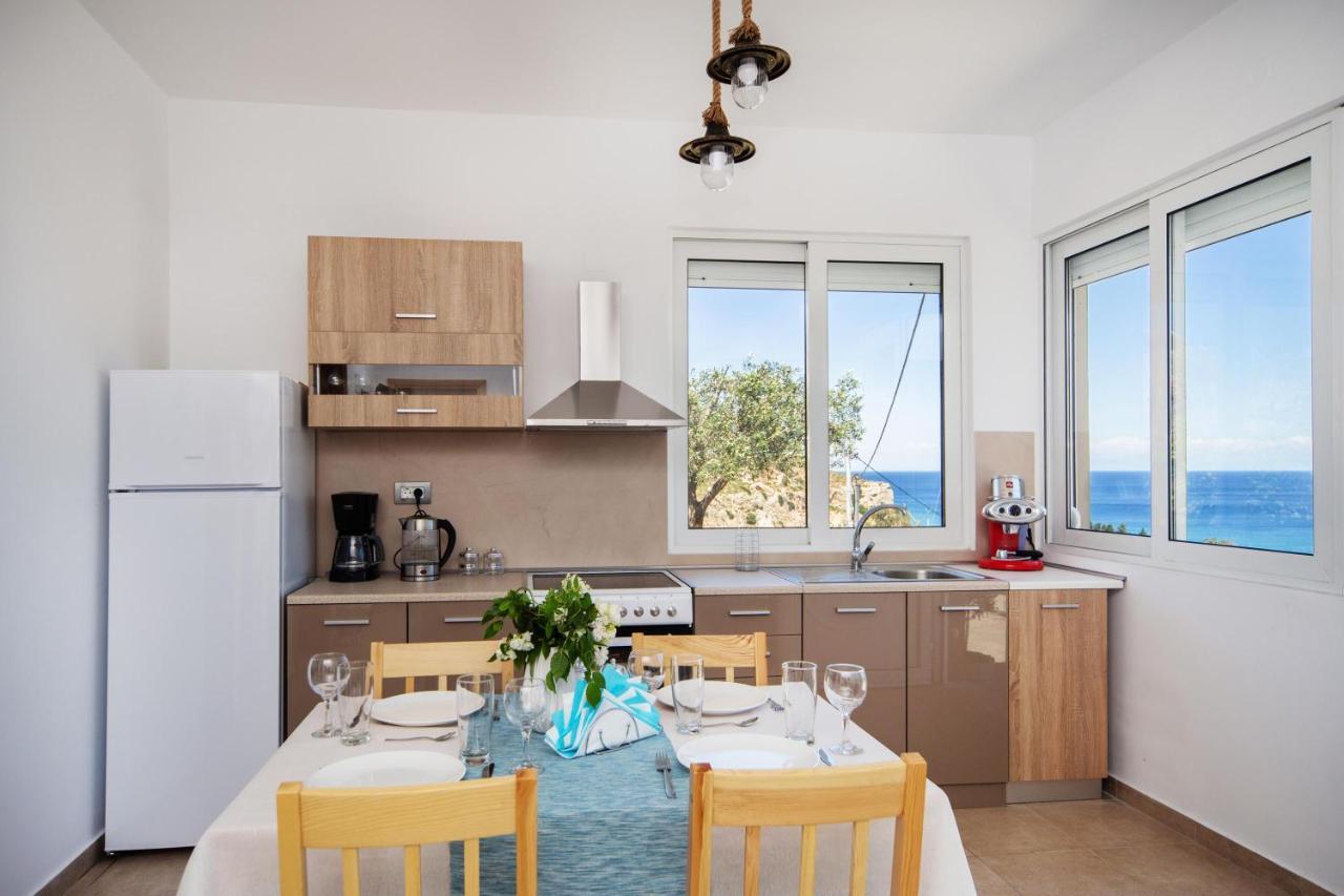 Blue View Stegna House Apartment Archangelos  Ngoại thất bức ảnh